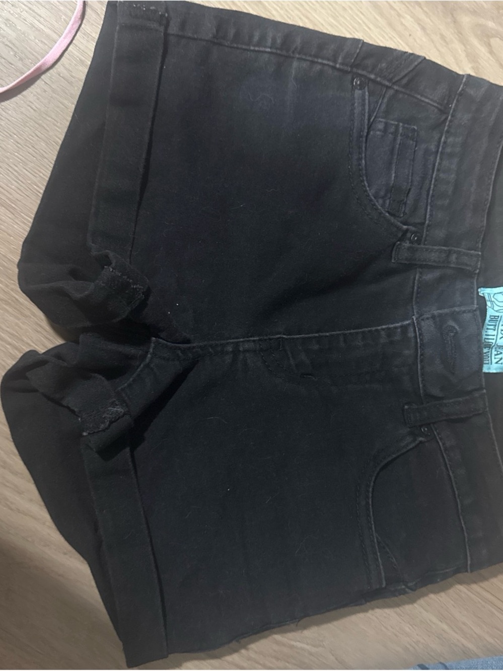 Wax Jean Black Women's Jean Shorts